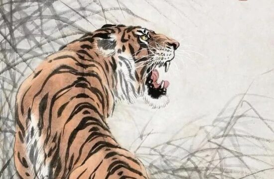 胡爽庵笔下的猛虎