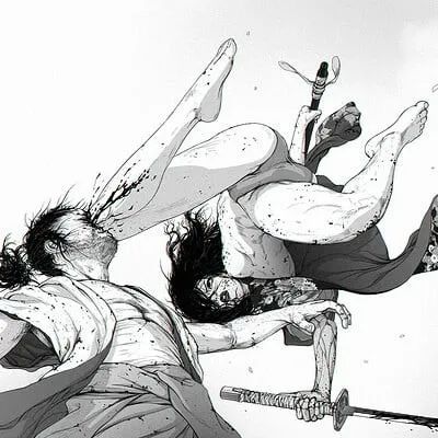 第一张就看沸腾了！潇洒运线冲击感拉满，硬派大佬TONTON REVOLVER近作分享-7.GAME