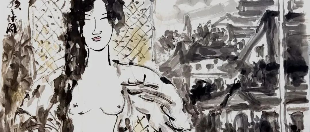 行走在天地与线条之间：美女诗人汪洋对话画家刘新华