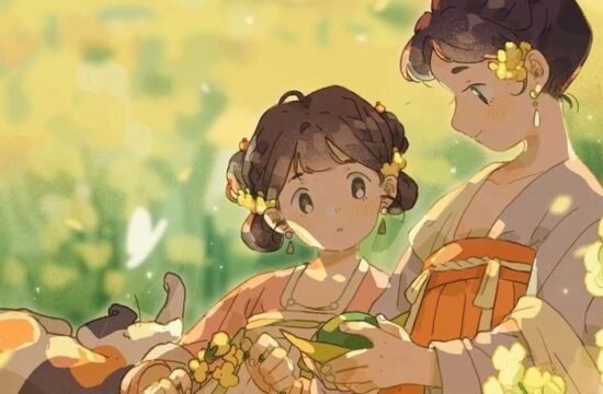 p1像上官婉儿和太平公主~好治愈温暖的画风，大爱了！