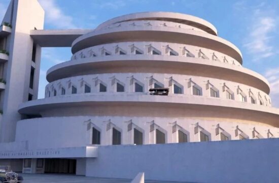 建筑大师 Frank Lloyd Wright 的未竟之作，通过渲染图得以重新呈现