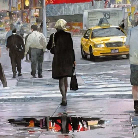 美国水彩画家约翰·绍耶勒那 绘画作品欣赏