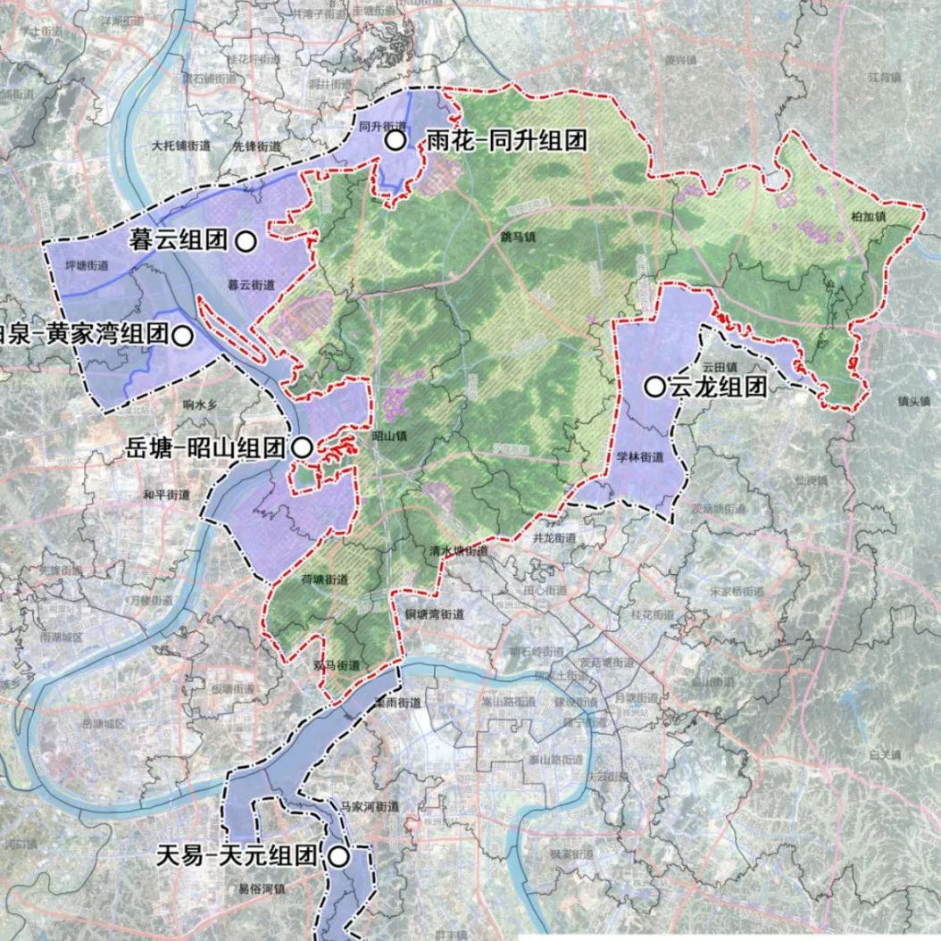 中规、同济、天大3家联合体进入第二阶段丨长株潭绿心中央公园总体城市设计方案征集