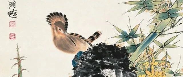 国画大师笔下的迎春花，春意盎然