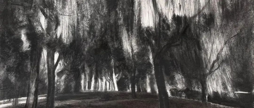 许江 | 纯境的沉吟——写给《湖山吟——章晓明绘画艺术展》