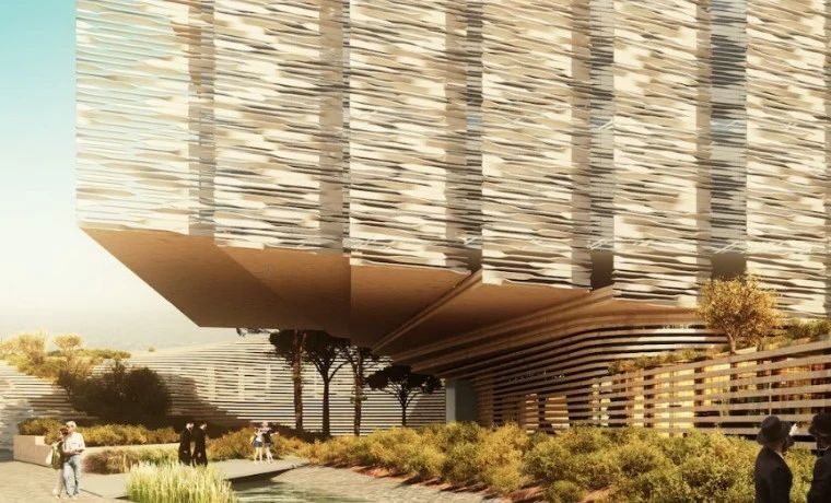 耶路撒冷图书馆竞赛方案，比利时/ Artbuild