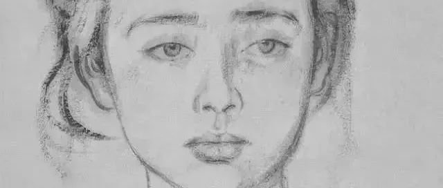 中国油画院院长杨飞云素描作品
