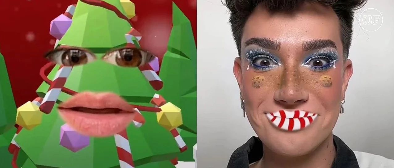 圣诞AR滤镜，是恶搞猎奇还是精致狂欢？