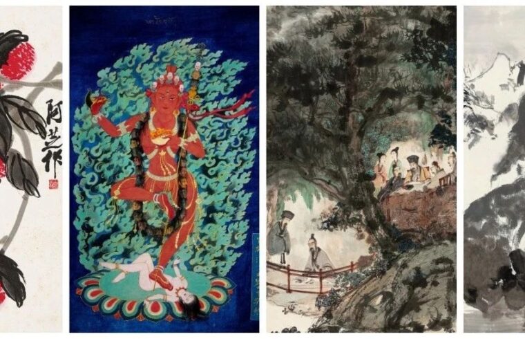 北京保利秋拍｜细说书画收藏的「蓝筹股」　傅抱石、齐白石、张大千、吴冠中