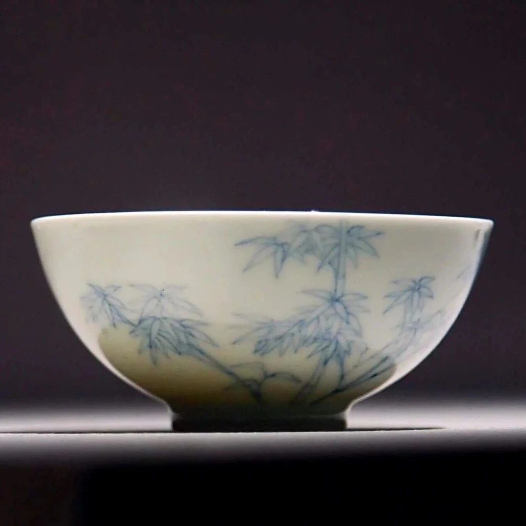 瓷中竹纹——瓷器上的争奇斗艳，更见竹纹之美~