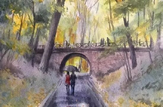 俄罗斯艺术家Elena Vlasova水彩作品