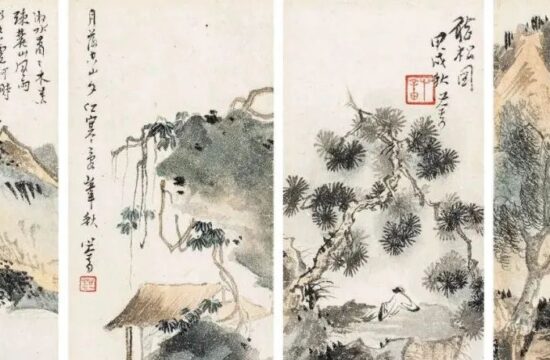 这山水小册，养心静气