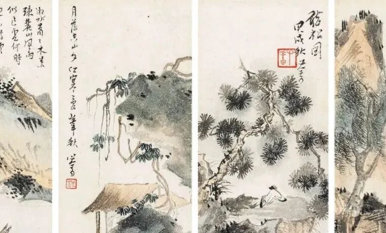这山水小册，养心静气