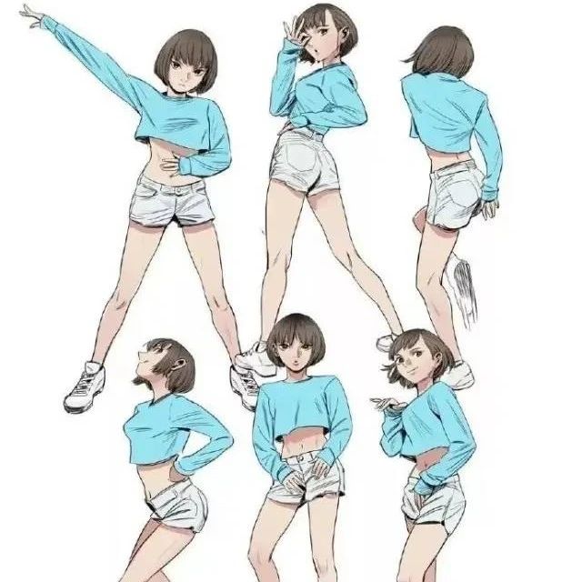 一组女生人物动态分享，码住！