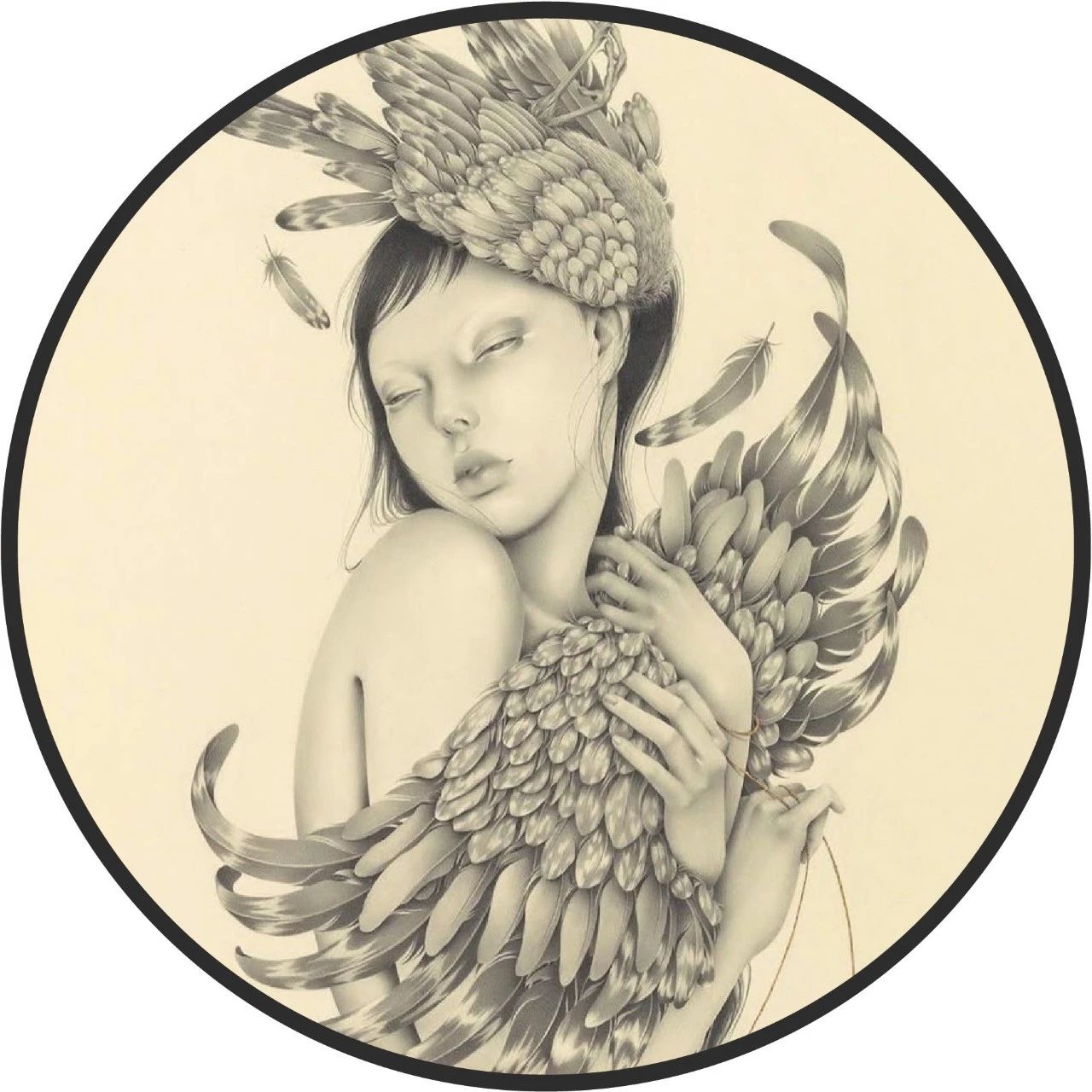插画丨惊人的细节感，栩栩如生的年轻少女，画面生动又柔和