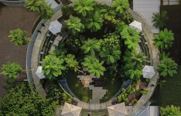 盘点：全球10家丛林花园里的咖啡馆设计