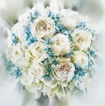 水彩技法！简单唯美的水彩花卉，百看不厌！小白也可轻松入手（内附详细实用教程）