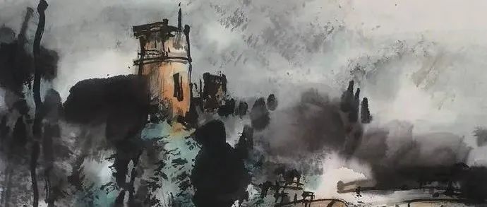 杨远威水墨艺术绘画作品欣赏