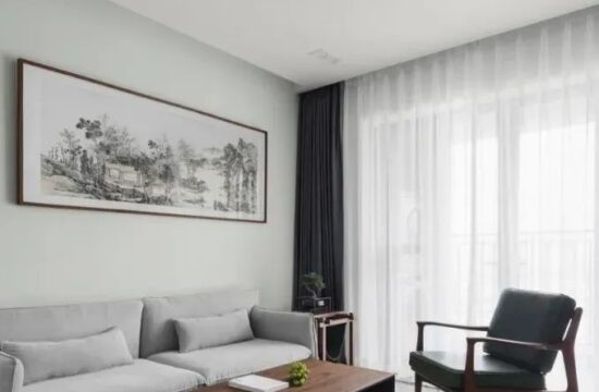 89m²诗意新中式：迂回动线、留白空间，这个家美得让人太心动！