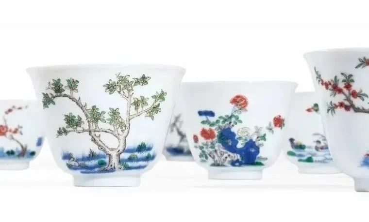 1.3亿！名震瓷史的“十二花神杯”，康熙御窑传奇瓷，风雅至极！