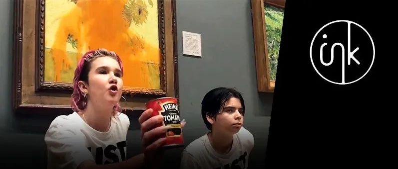 向日葵被泼，环保组织为何专毁名画？
