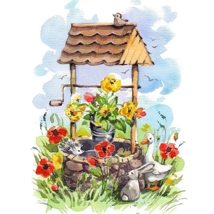 Anna Petunova水彩花卉​绘画作品欣赏