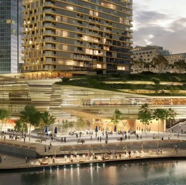 Snøhetta + Hassell design a new future for Harbourside in Sydney