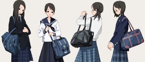 JK制服控必看系列！角色服饰花样之多，真的是远超想象