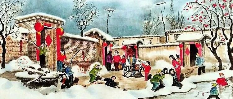 一组很朴实的小画！