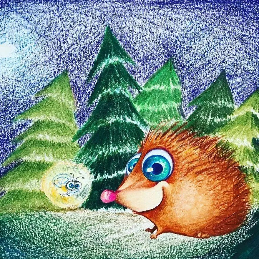 ​一些能让人心情变好的小插画，网友：丑萌丑萌的，真可爱