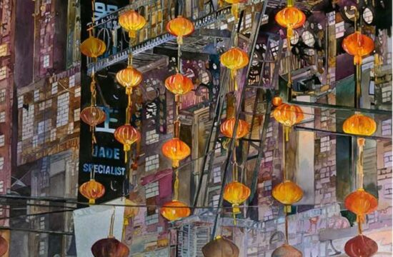 美国画家笔下的水彩中国。作者：John Salminen绘画作品欣赏