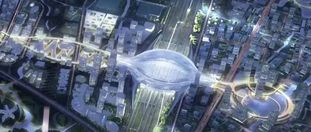 查普门泰勒/北建院/市政华北院/上铁院中标方案丨嘉兴高铁新城站城一体概念设计及余新片区城市设计方案国际征集