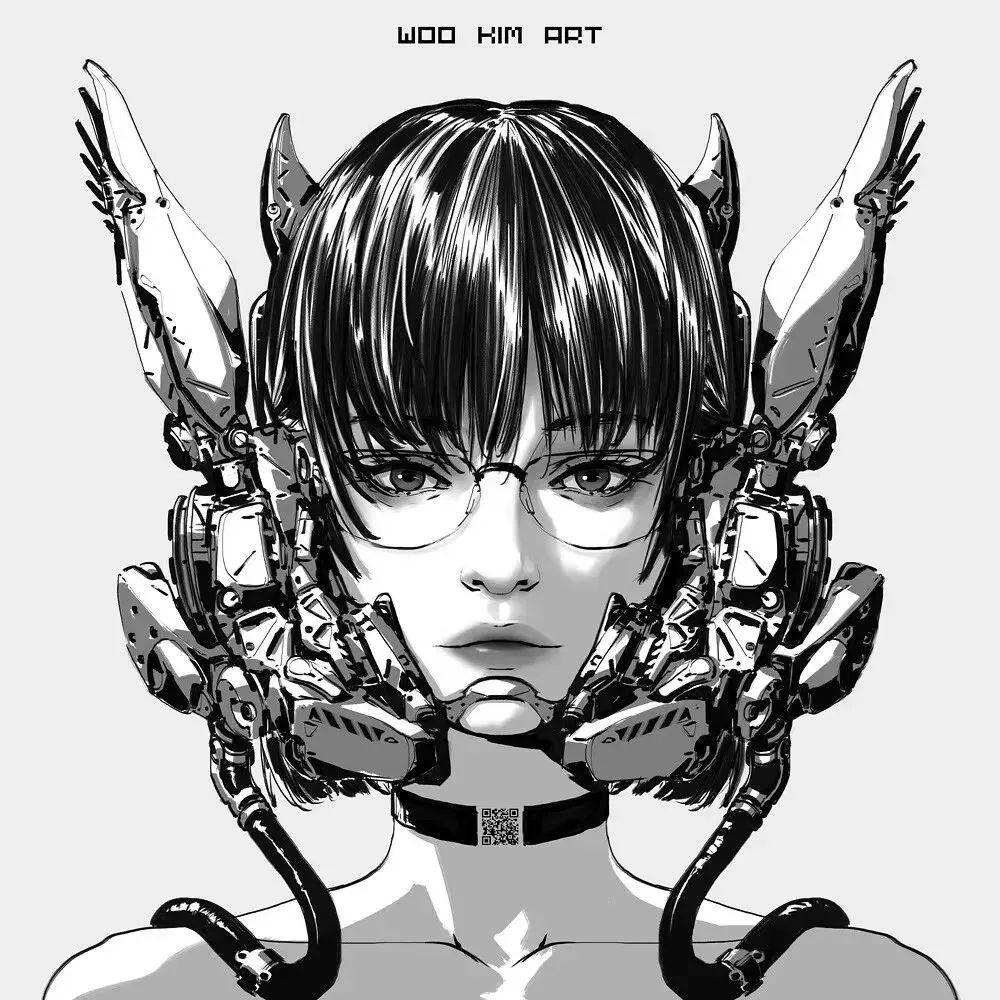 插画 | 性感又嗜血，不怕死就直接“嗨喽美女”