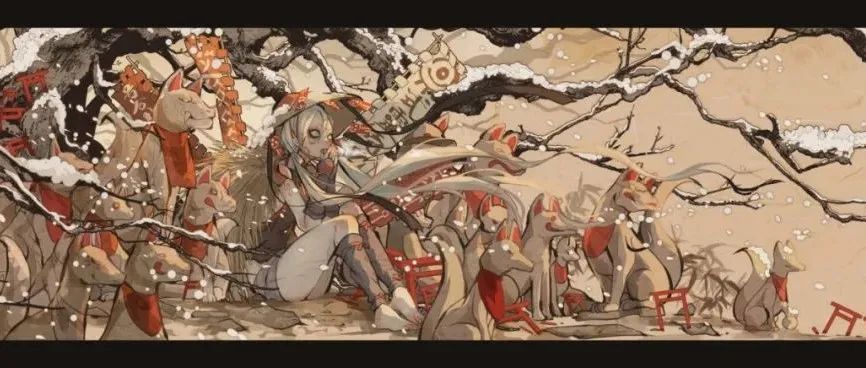 诡谲华丽的和风少女，来自日本的细节狂魔！