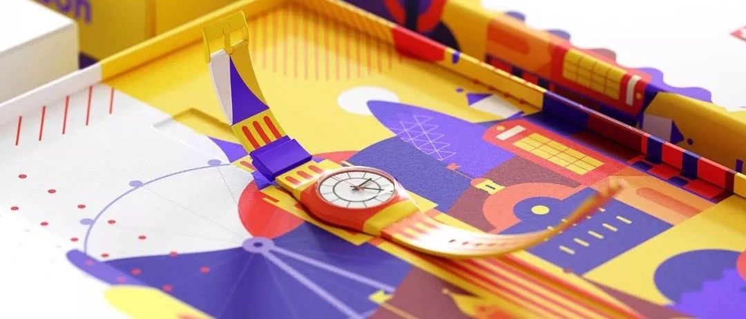 产品设计 | 三个城市幻化成缤纷色彩的三块手表