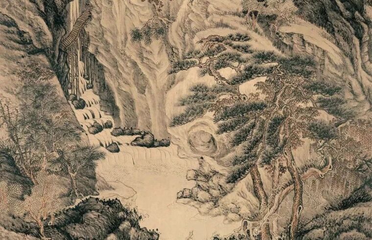 一画｜解读沈周《庐山高图》
