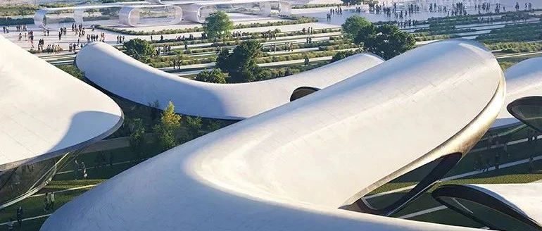 乌克兰公布2030世博会规划，扎哈事务所操刀设计 | 能否击败韩国（釜山）、意大利（罗马）、沙特（利雅得）？