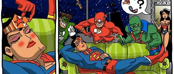 绷不住了，漫画家把超人“玩”坏了，让人笑出腹肌
