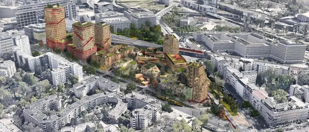 小尺度城市设计如何做？数字孪生，柏林中央车站旁边的未来社区_Mandaworks