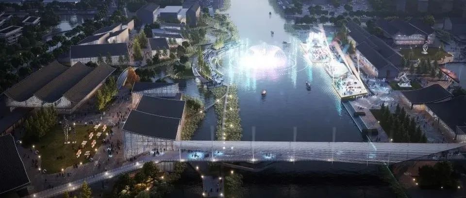 深建院+Tekuma优胜方案丨大运河国家文化公园(临平段）核心区块城市设计及概念设计方案国际征集
