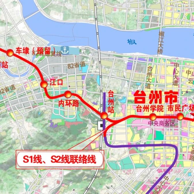 北京城建、日建设计、杭州市院3家联合体中标候选丨台州市域铁路S2线沿线TOD综合开发规划研究