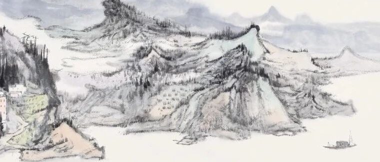 溪山烟霞 ║ ​王维华