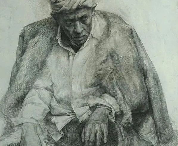 央美油画系教授王少伦作品