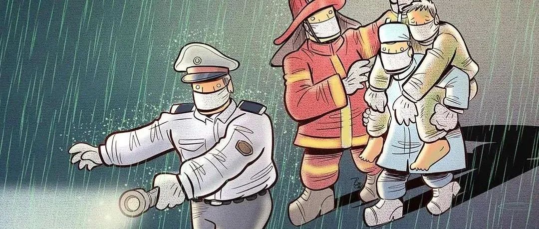 这是一场没有胜利者“ 战疫 ”，这位伊朗的插画师记录了那些平凡的伟大！