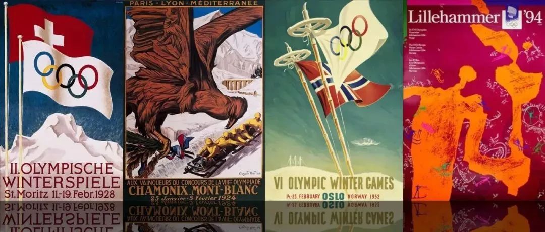 冬奥会百年海报设计史：1924's 夏蒙尼-2022's 北京