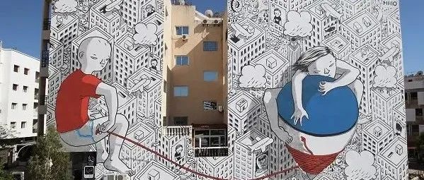 涂鸦以城市为画布，让人行走在无边界的美术馆
