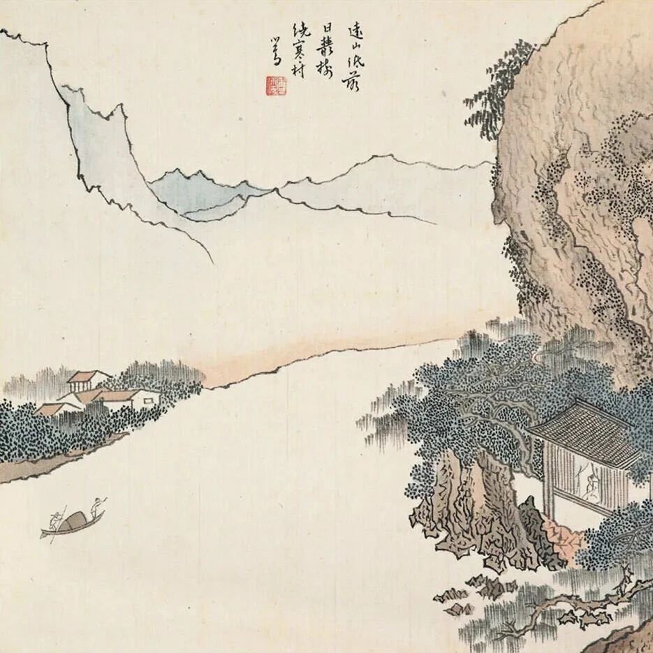 品画｜溥儒《自作诗意册》