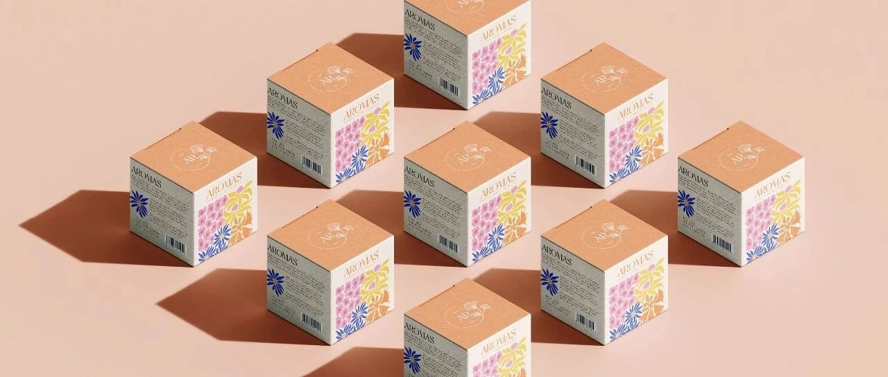 创意插画花茶简装系列包装设计