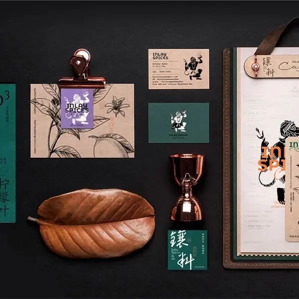 精致的南洋料理品牌设计，很有料！