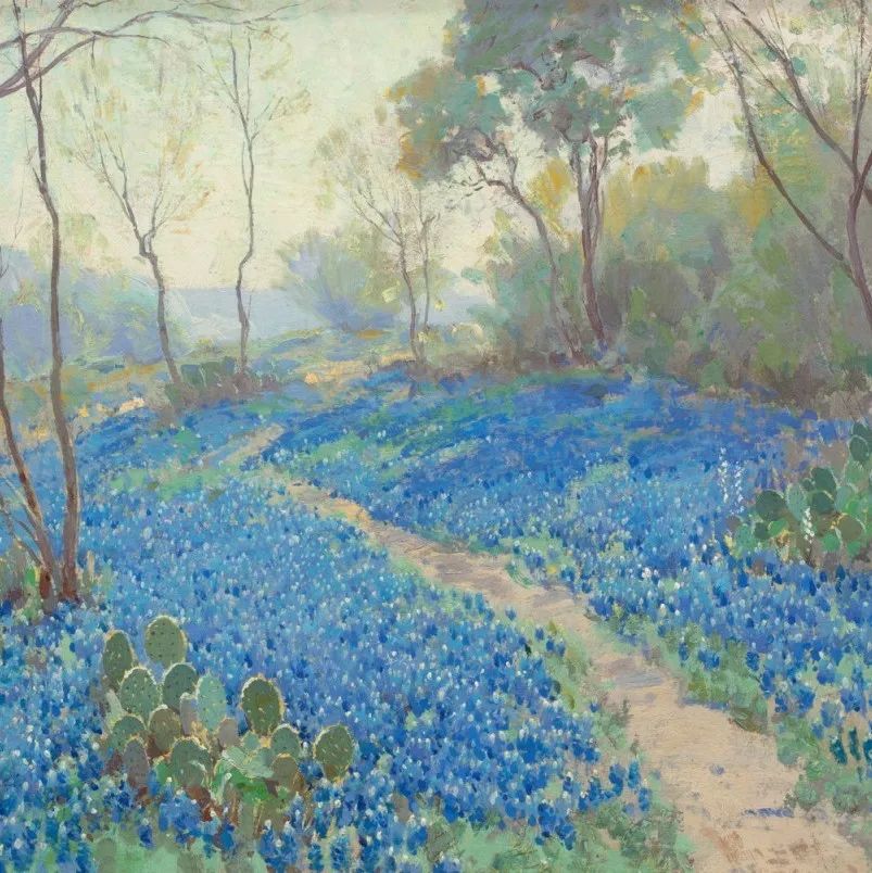 Julian Onderdonk的油画风景